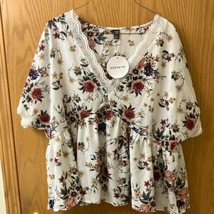 SHEIN blouse, size 4xl